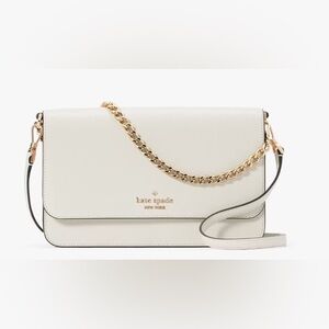 NWT: Kate Spade Madison Willow Flap Convertible Crossbody- Meringue